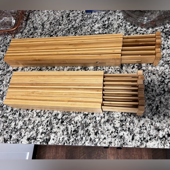 Bamboo drawer dividers - Picture 1 of 3